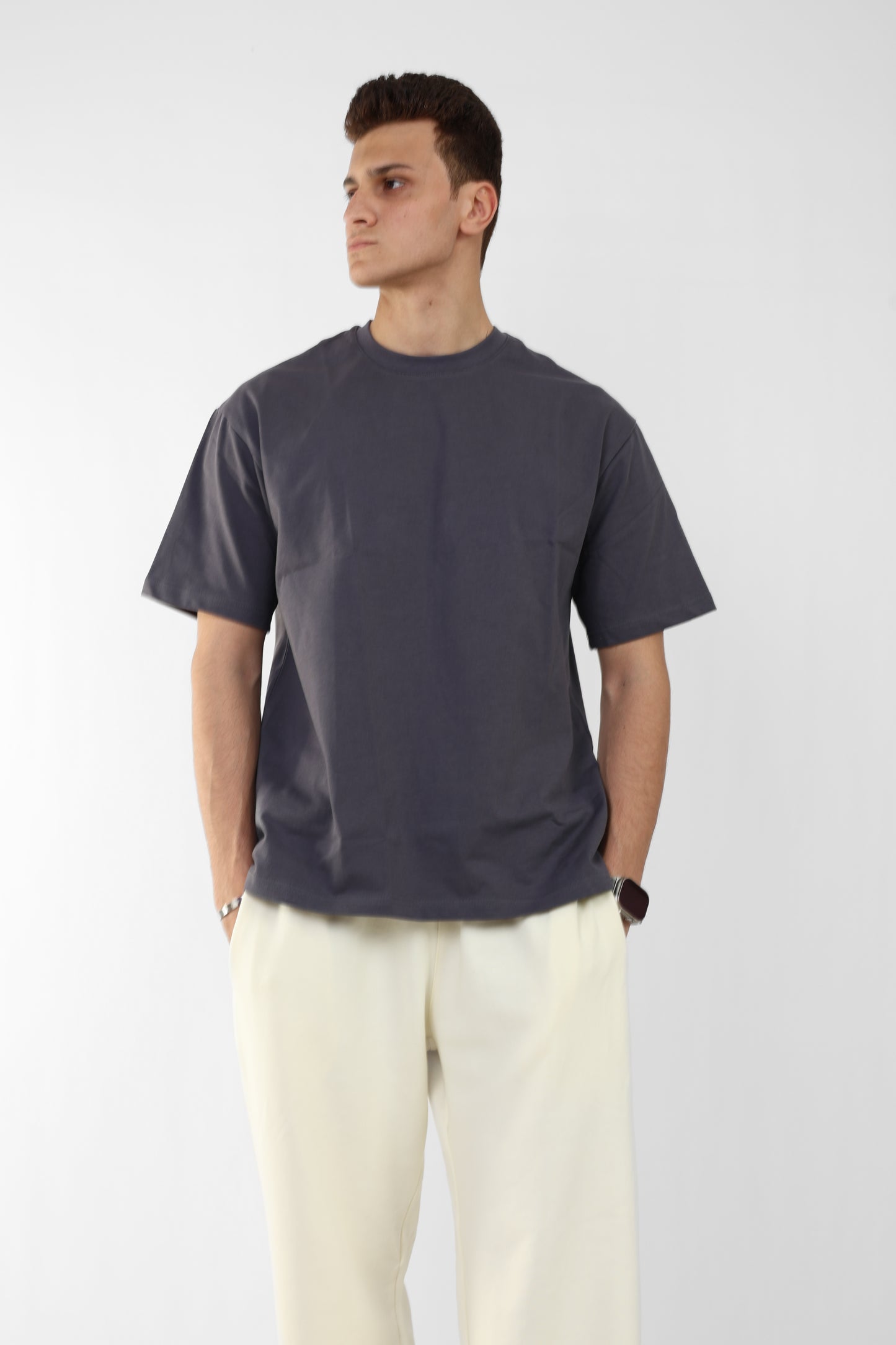 Grey Oversized Tee