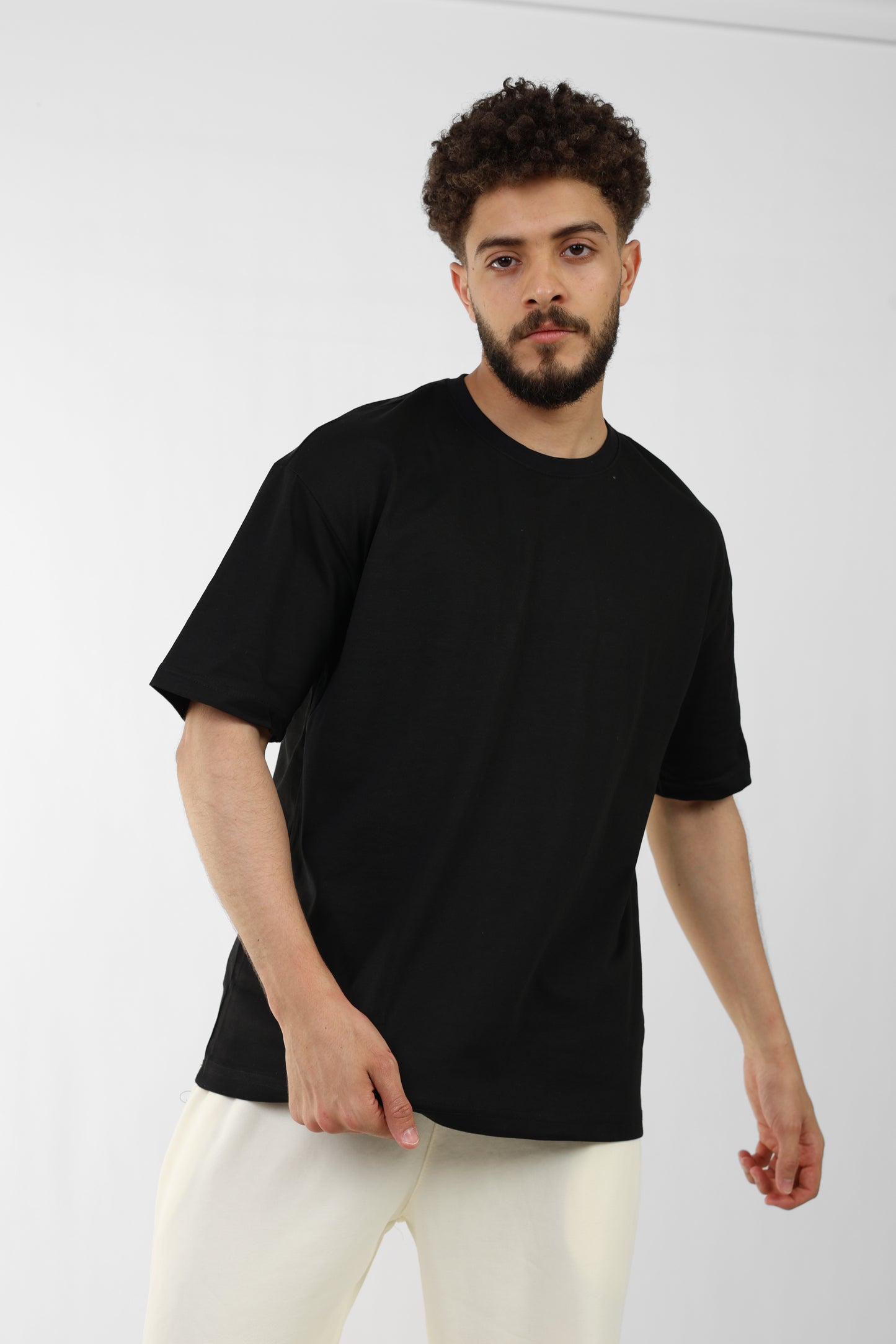 Black Oversized Tee
