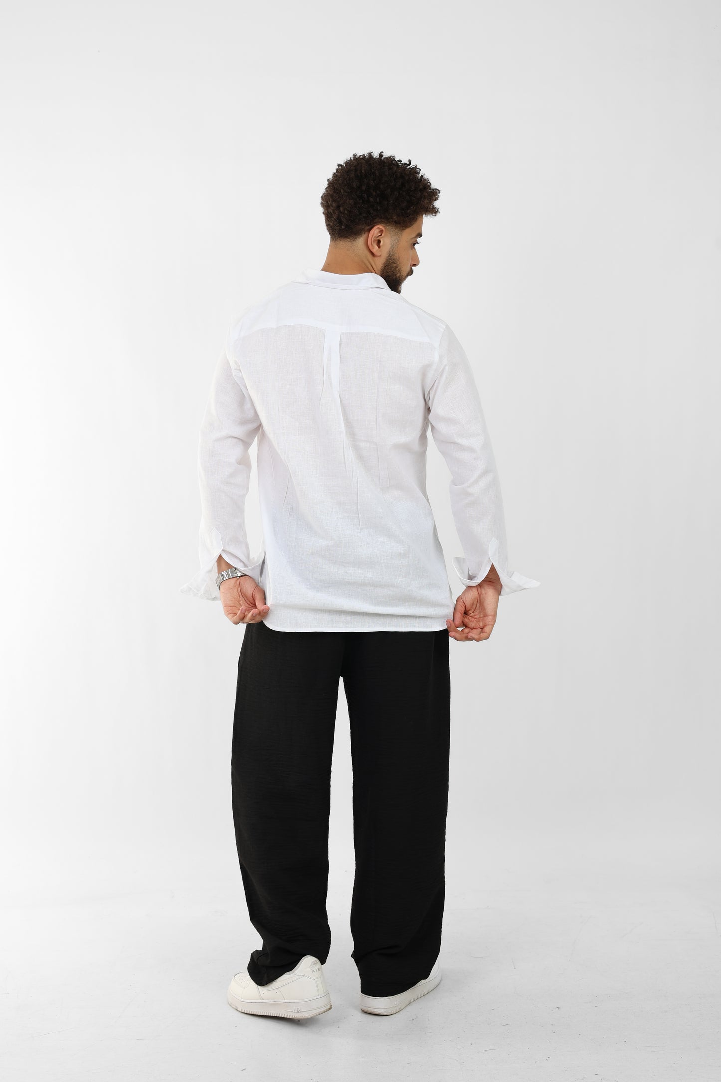 White Linen Shirt