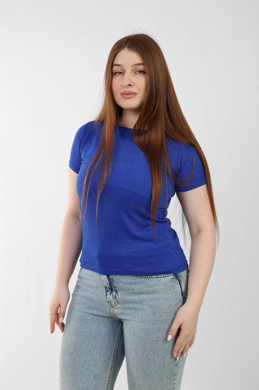 Basic Seamless Short Sleeve Top