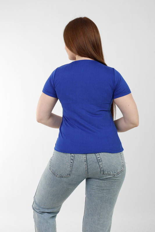 Basic Seamless Short Sleeve Top