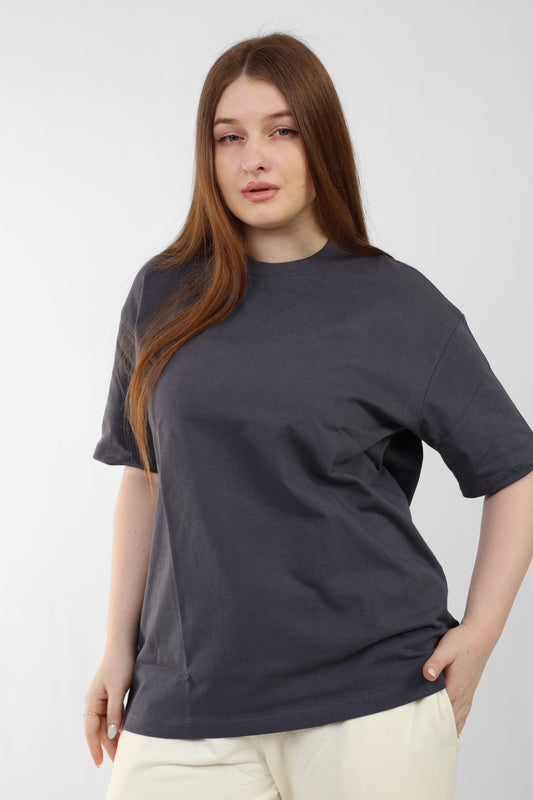 Grey Oversized Tee